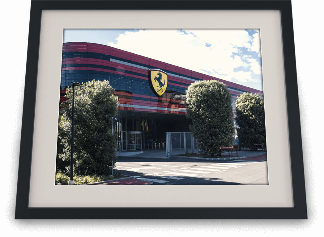 Scuderia Ferrari Memorabilia. The museum — desk first photo