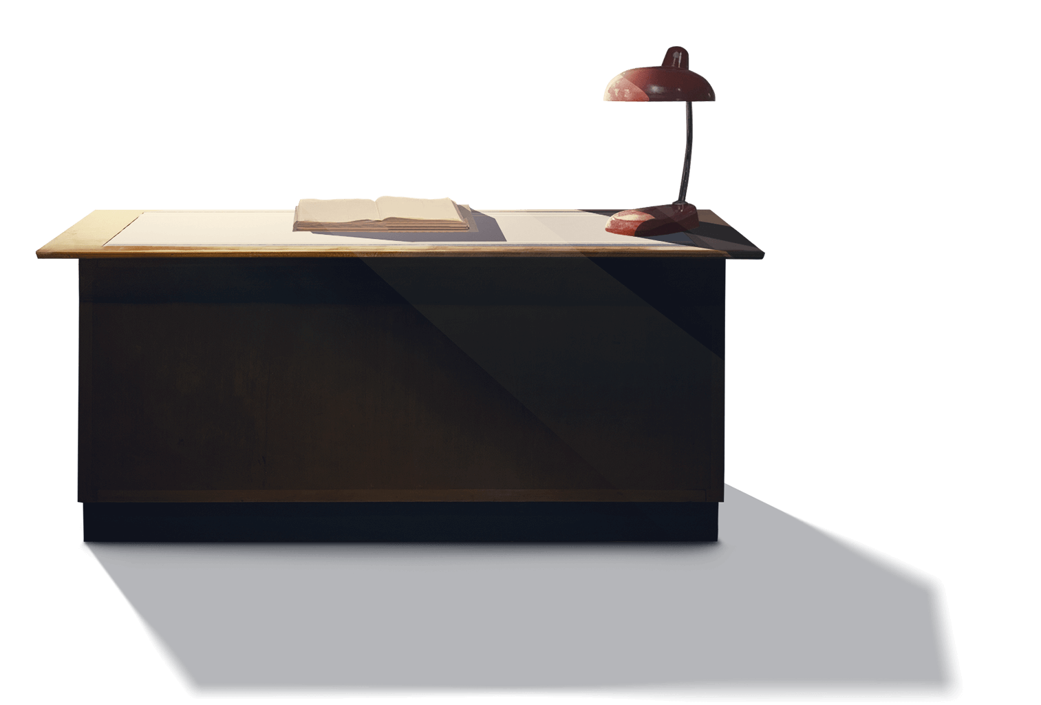 Scuderia Ferrari Memorabilia. Enzo's office — desk