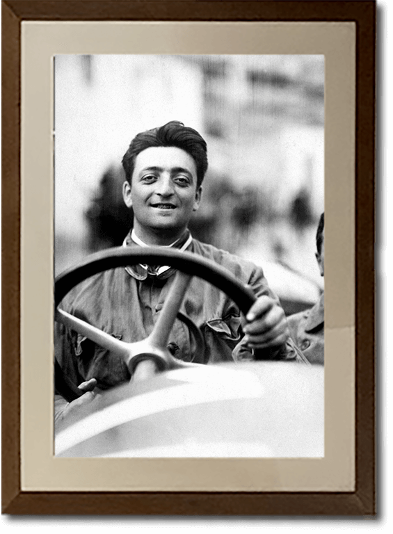 Scuderia Ferrari Memorabilia. Enzo's office — portrait