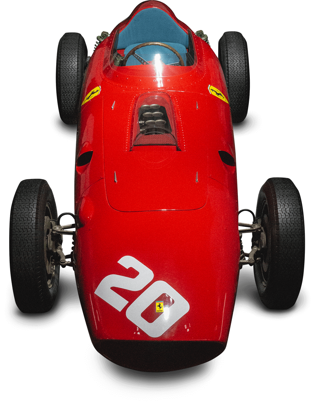 Scuderia Ferrari Memorabilia. Car exhibition room — 246F1